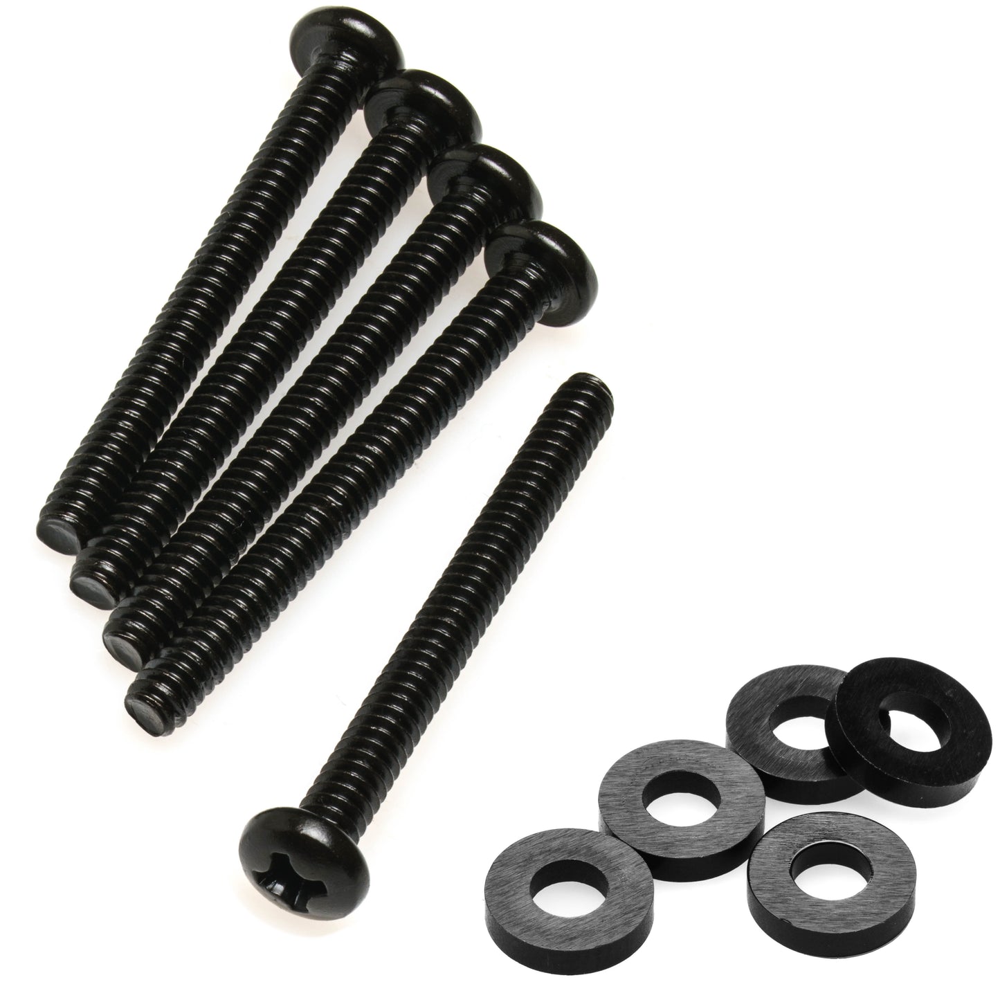 34mm 6-32 UNC Computer Fan Screws Set - 20 Pack