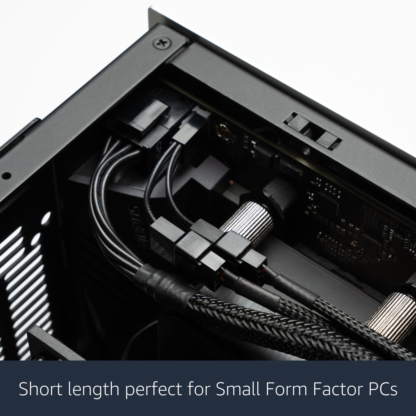 Mini 4-Pin Fan Splitter Cable (2-Pack)