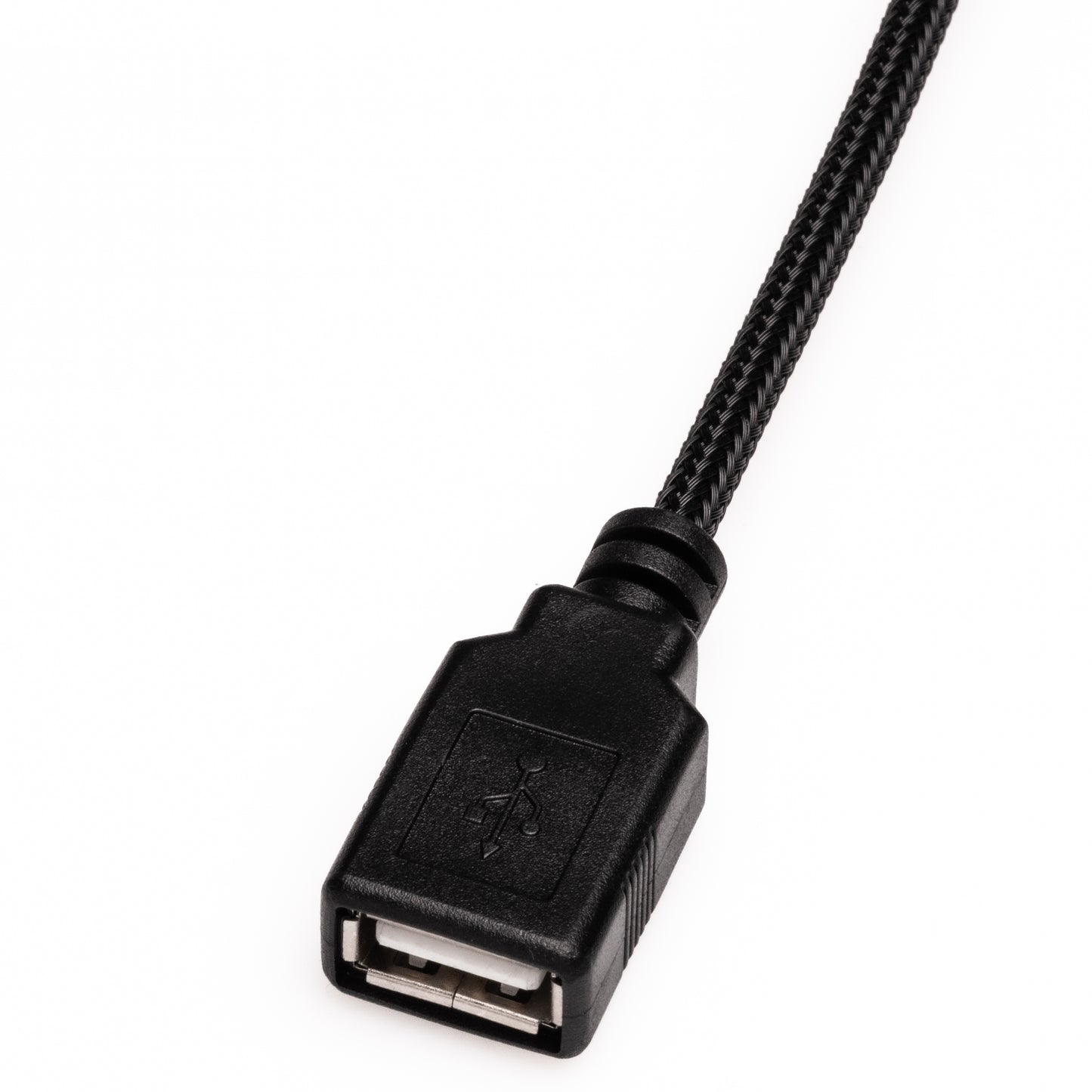 4-Pin Molex to Female USB 5V Power Adapter Cable - 12"