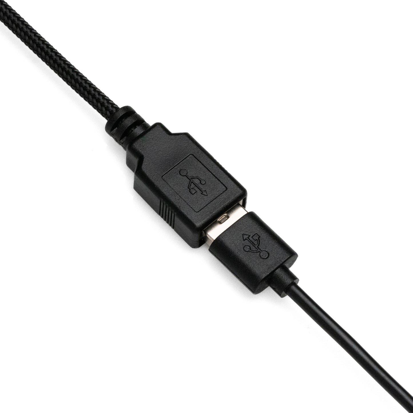 4-Pin Molex to Female USB 5V Power Adapter Cable - 12"