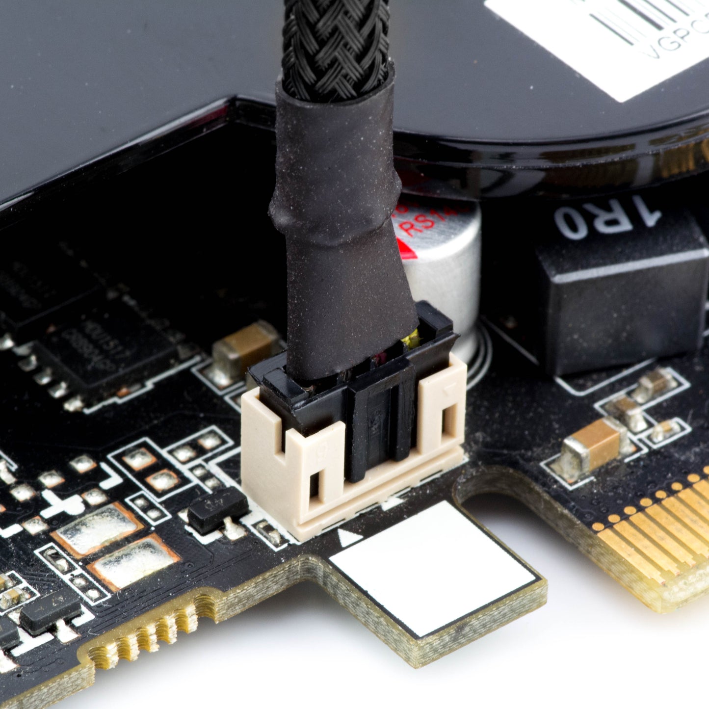 Micro PH 4-Pin to 4-Pin PWM Fan Adapter Cable - 6"