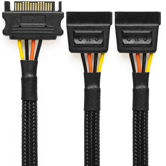 15-Pin SATA Power Splitter Cable