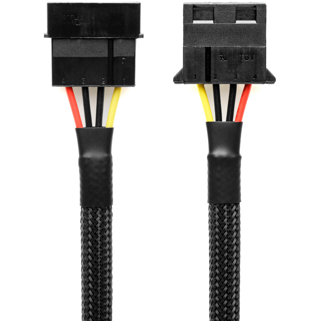 4-Pin Peripheral Molex Extension Cable