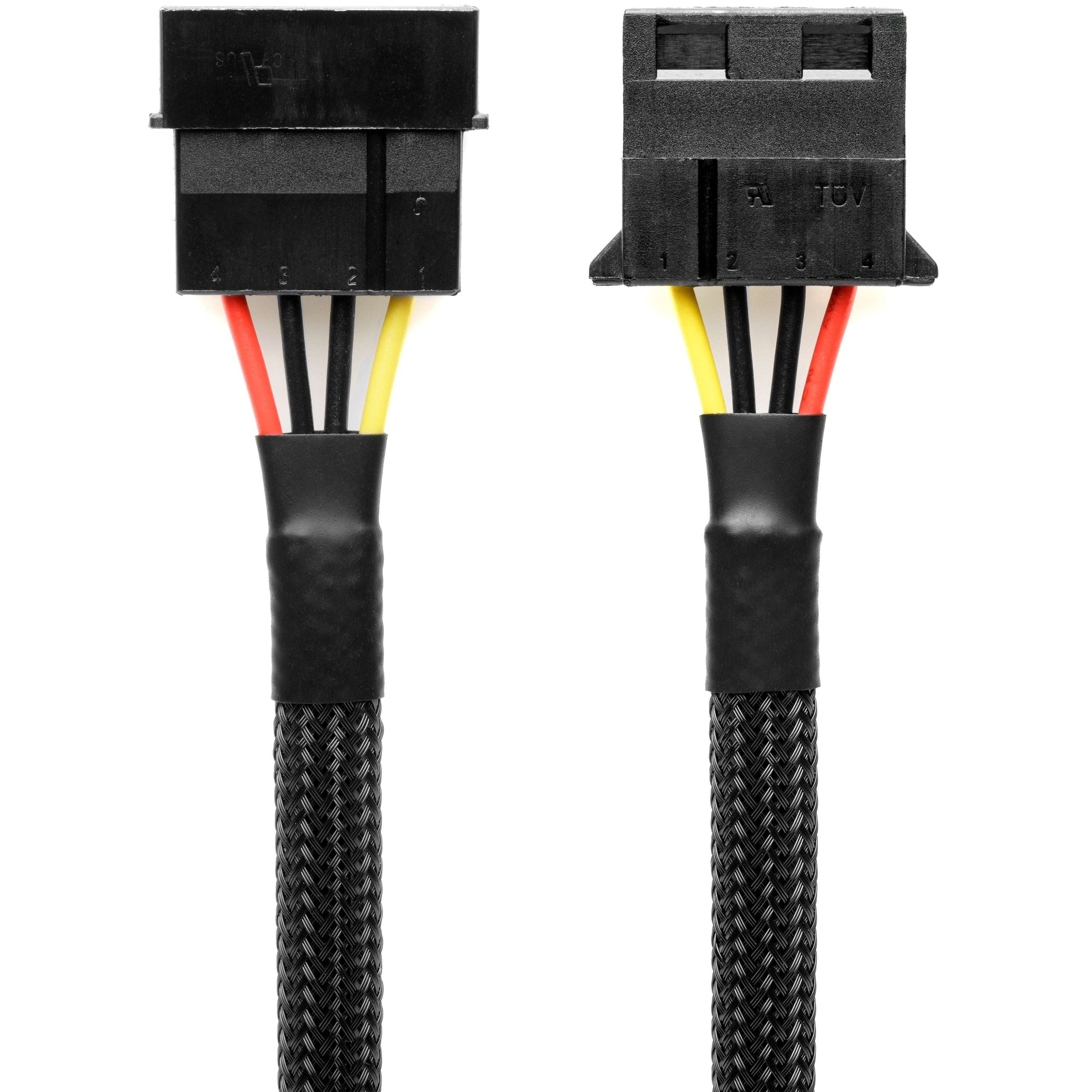 4-Pin Peripheral Molex Extension Cable