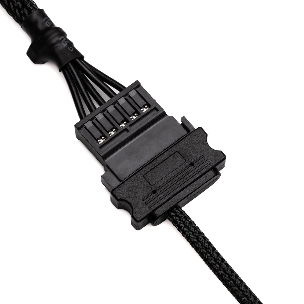 15-Pin SATA to 12V DC Plug Power Adapter Cable