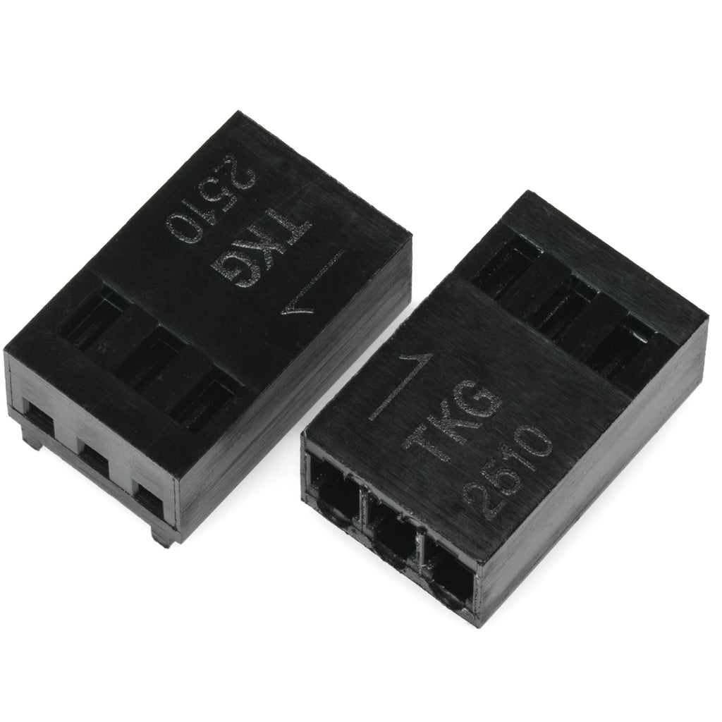 Female 3-Pin PC Fan Connector Kit - 10 Pack