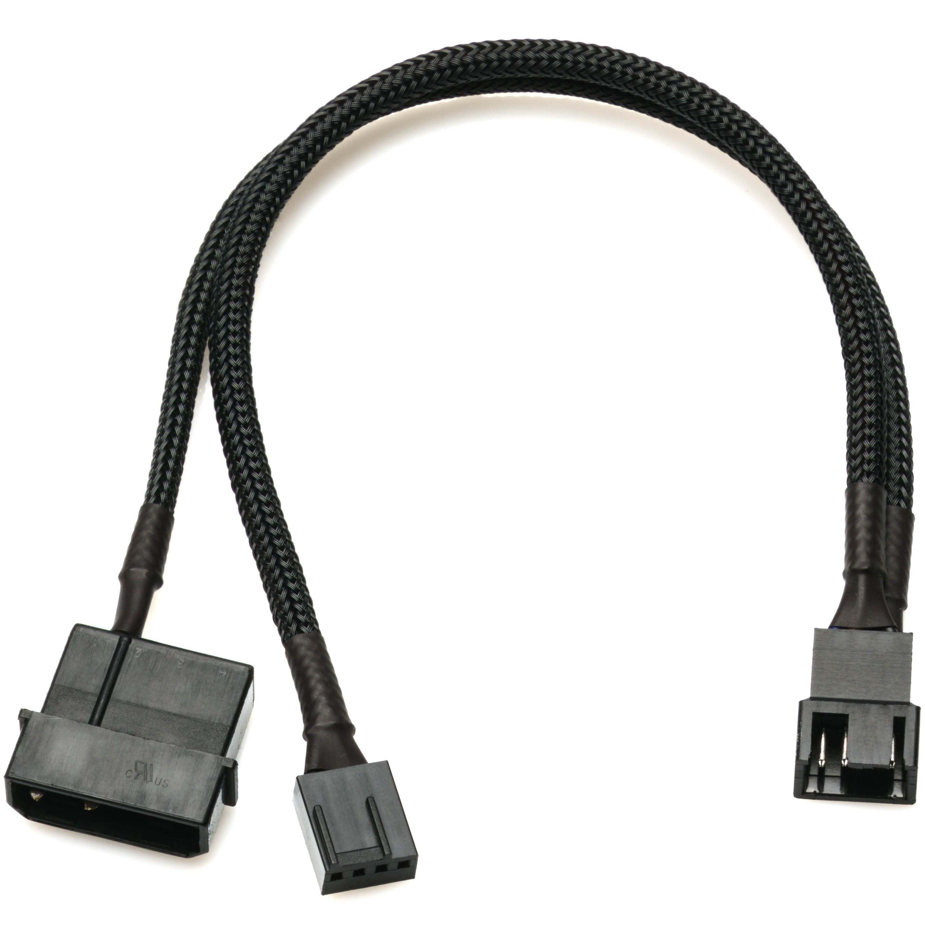 4-Pin Molex to 4-Pin PWM Fan Power Adapter Cable
