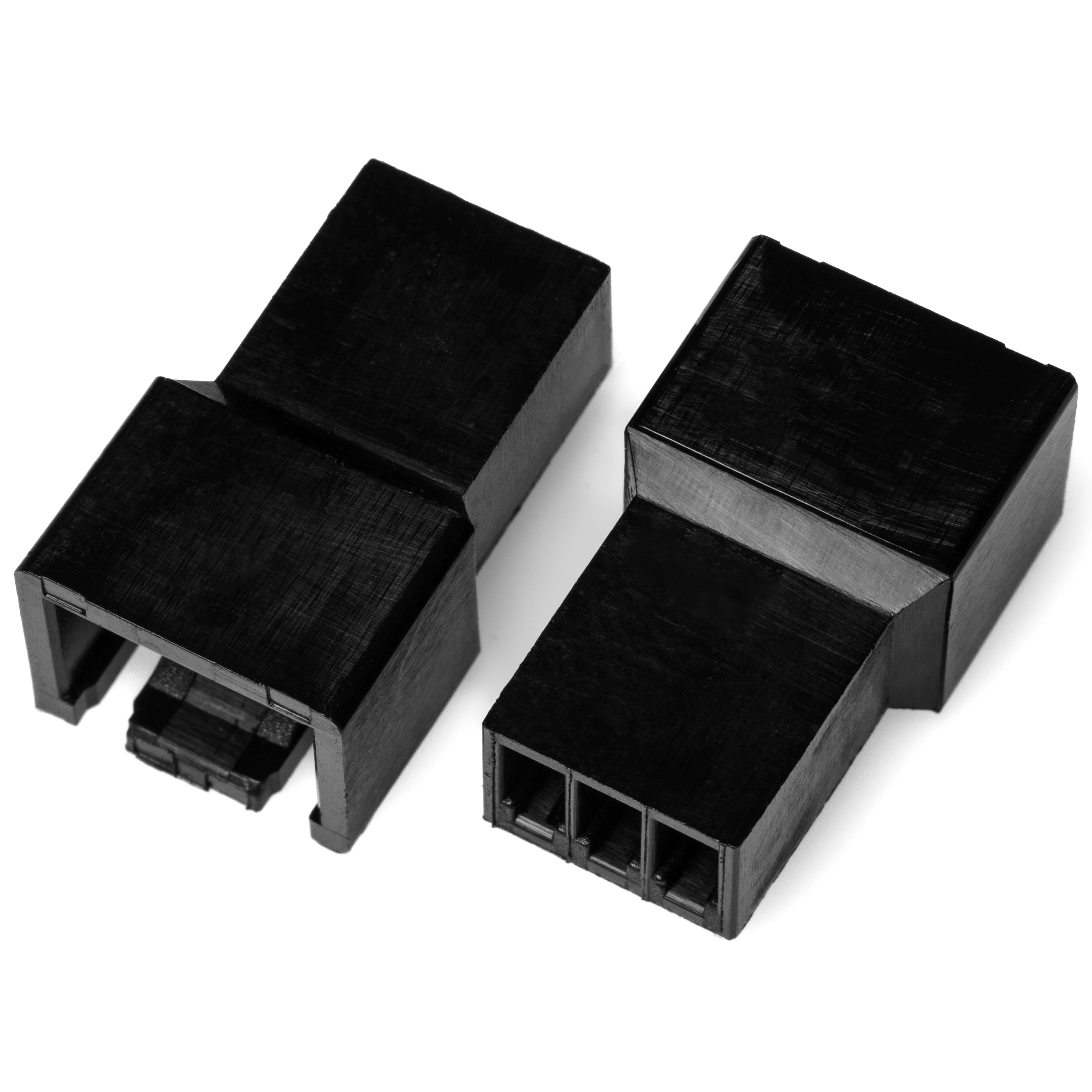 Male 3-Pin Fan Connector Kit - 10 Pack