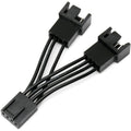 Mini 4-Pin Fan Splitter Cable (2-Pack)