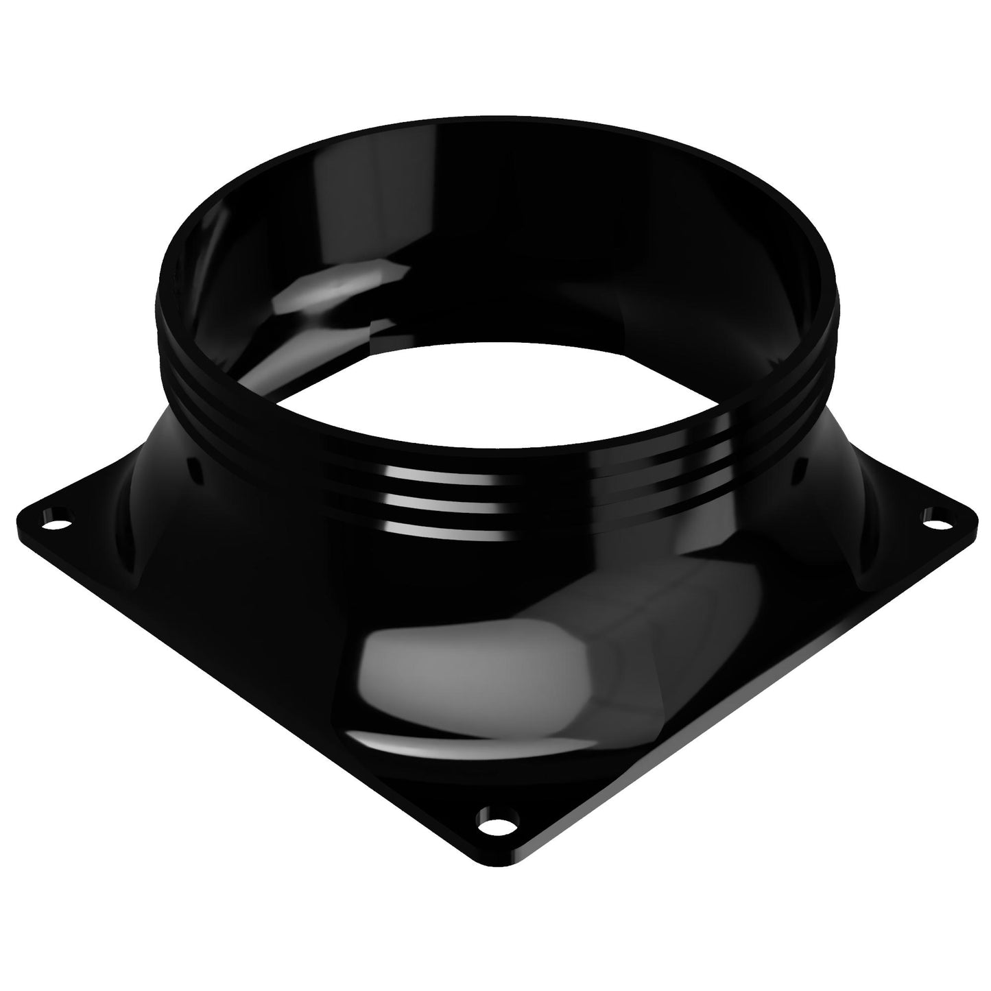 80mm Fan to 3" HVAC Duct Adapter