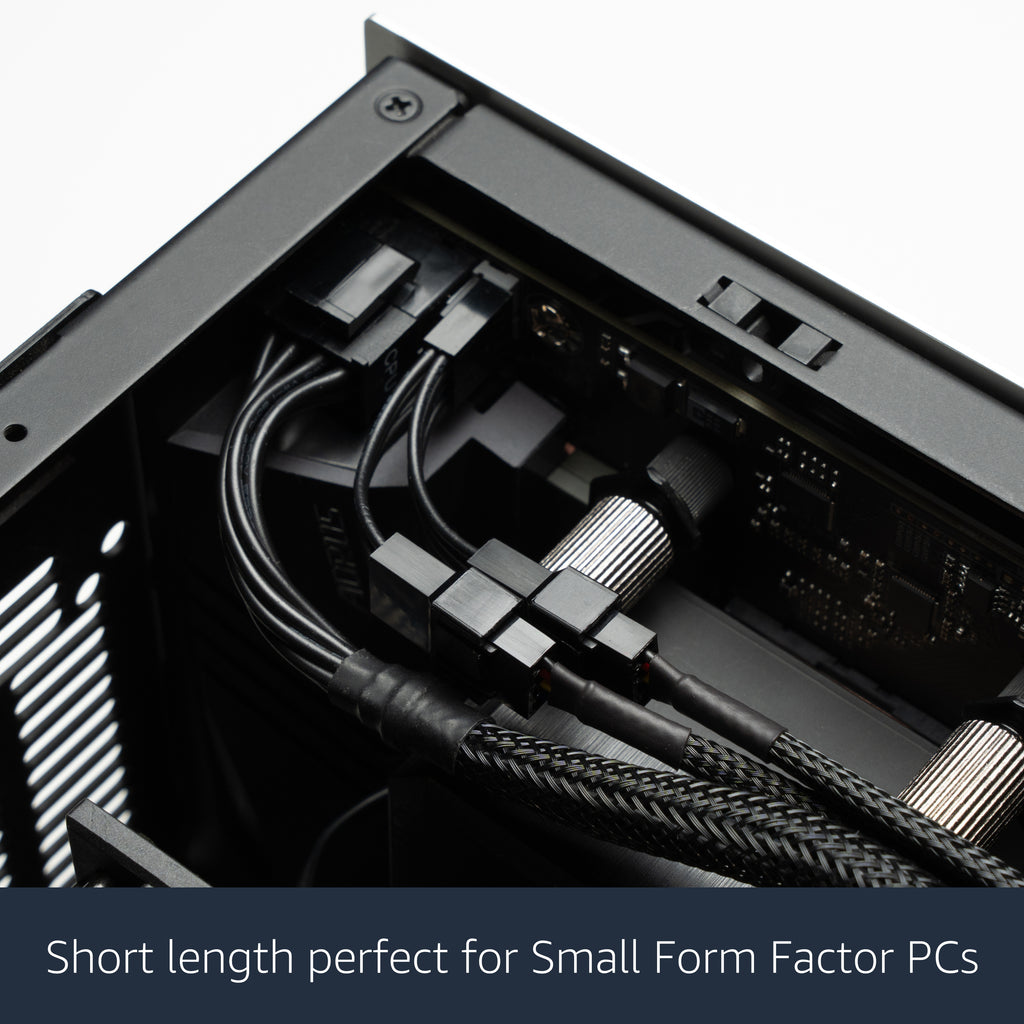 Mini 4-Pin Fan Splitter Cable (2-Pack)