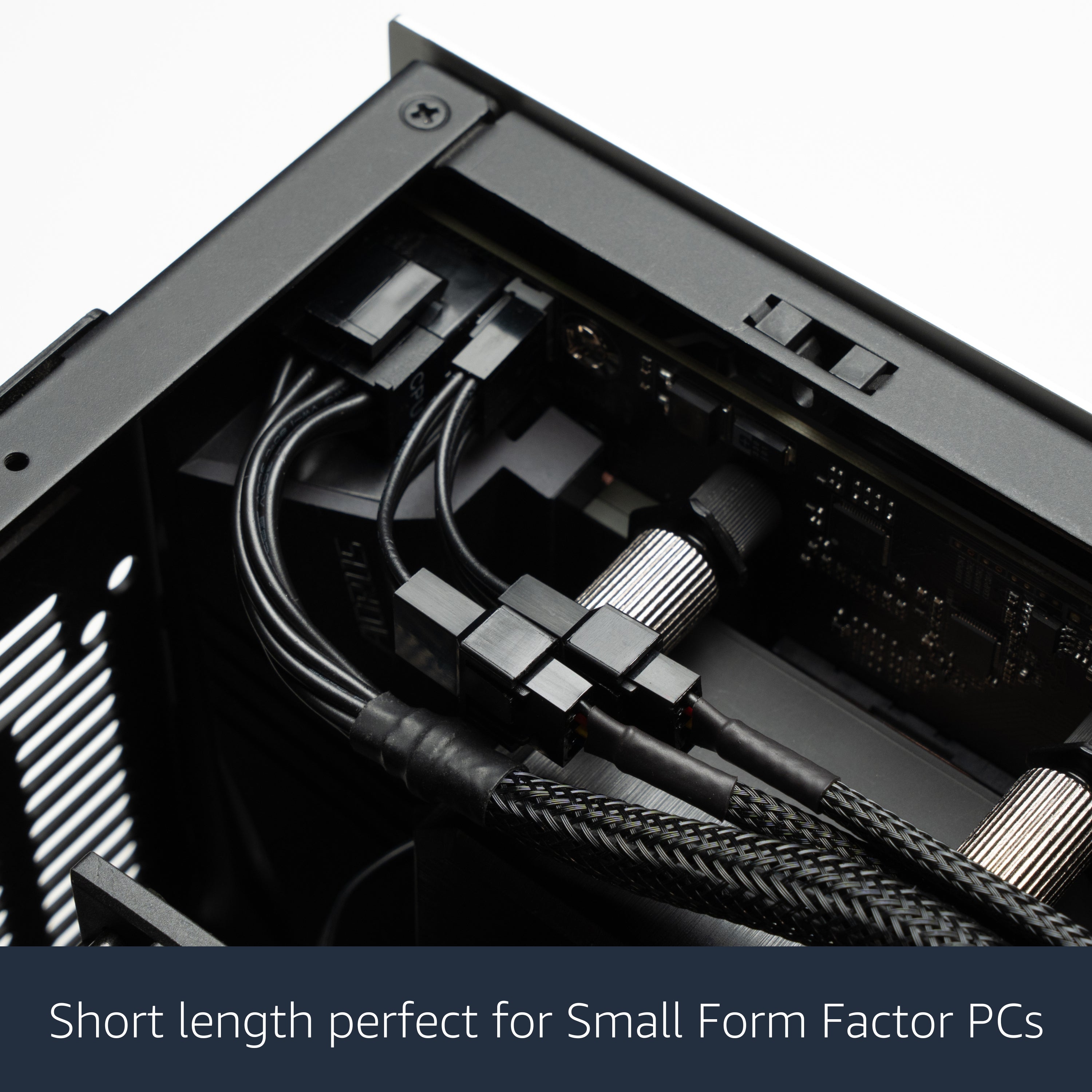 Mini 4-Pin Fan Splitter Cable (2-Pack)