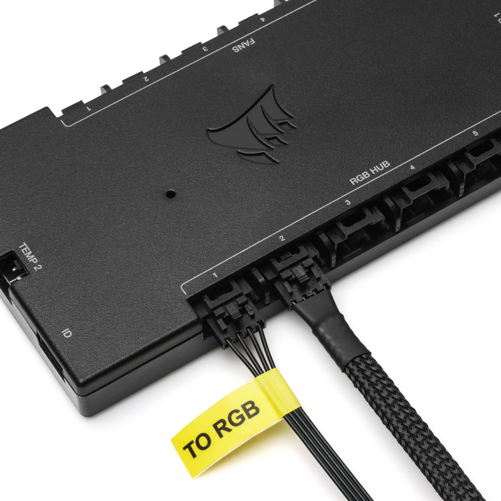 Corsair 4-Pin RGB to 3-Pin 5V ARGB Adapter Cable