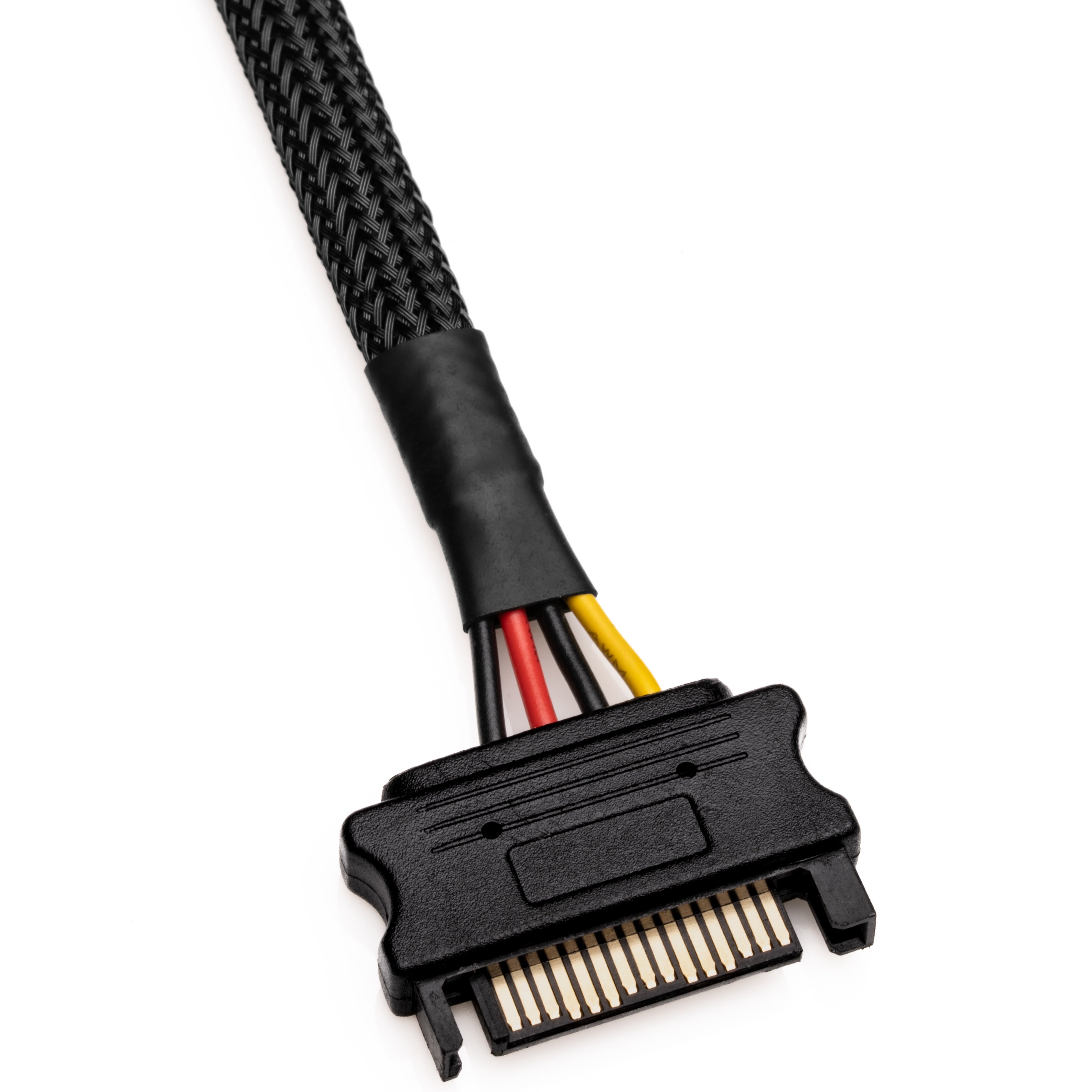 15-Pin SATA to 4-Pin Molex Power Adapter Cable