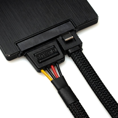 4-Pin Molex to 15-Pin SATA Power Adapter Cable