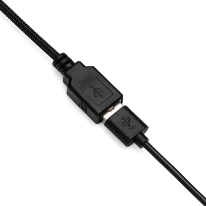 4-Pin Molex to Female USB 5V Power Adapter Cable - 12"