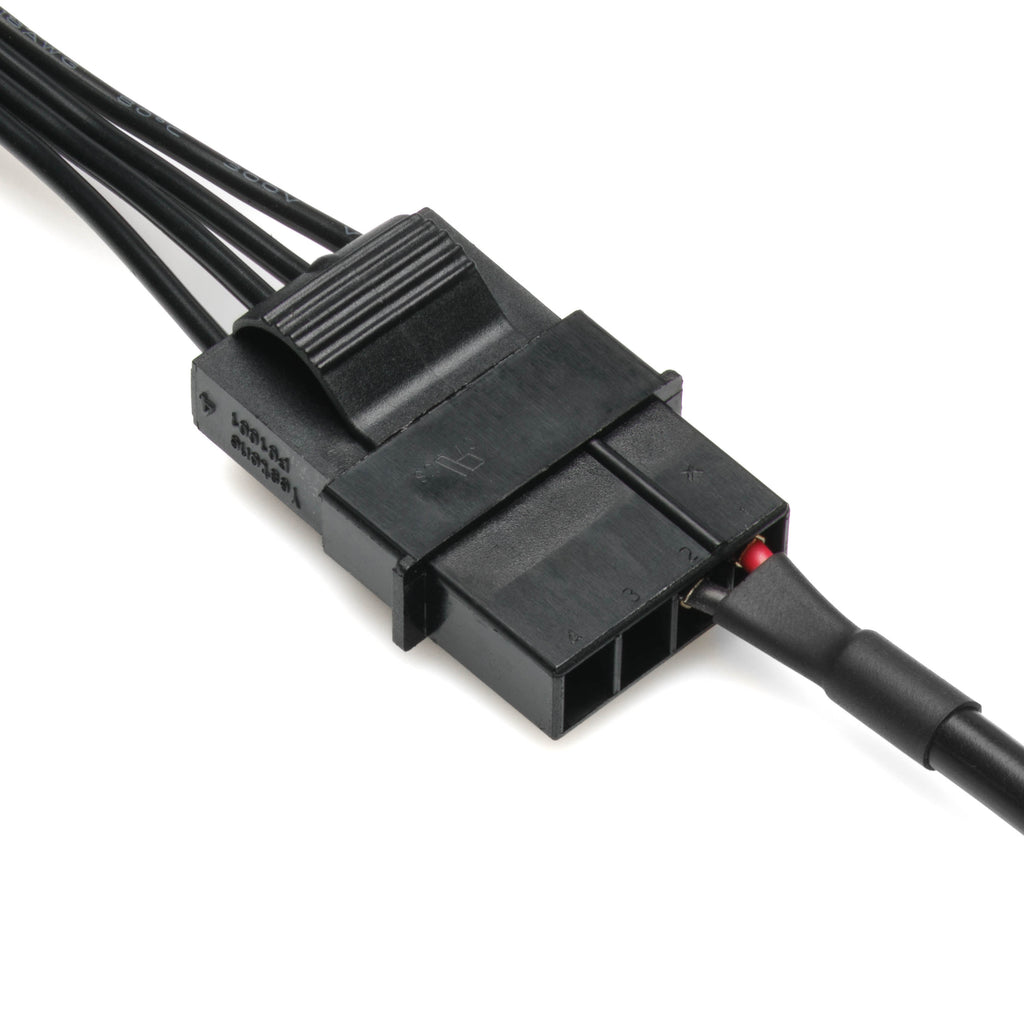 4-Pin Molex to 12V DC Plug Power Adapter Cable