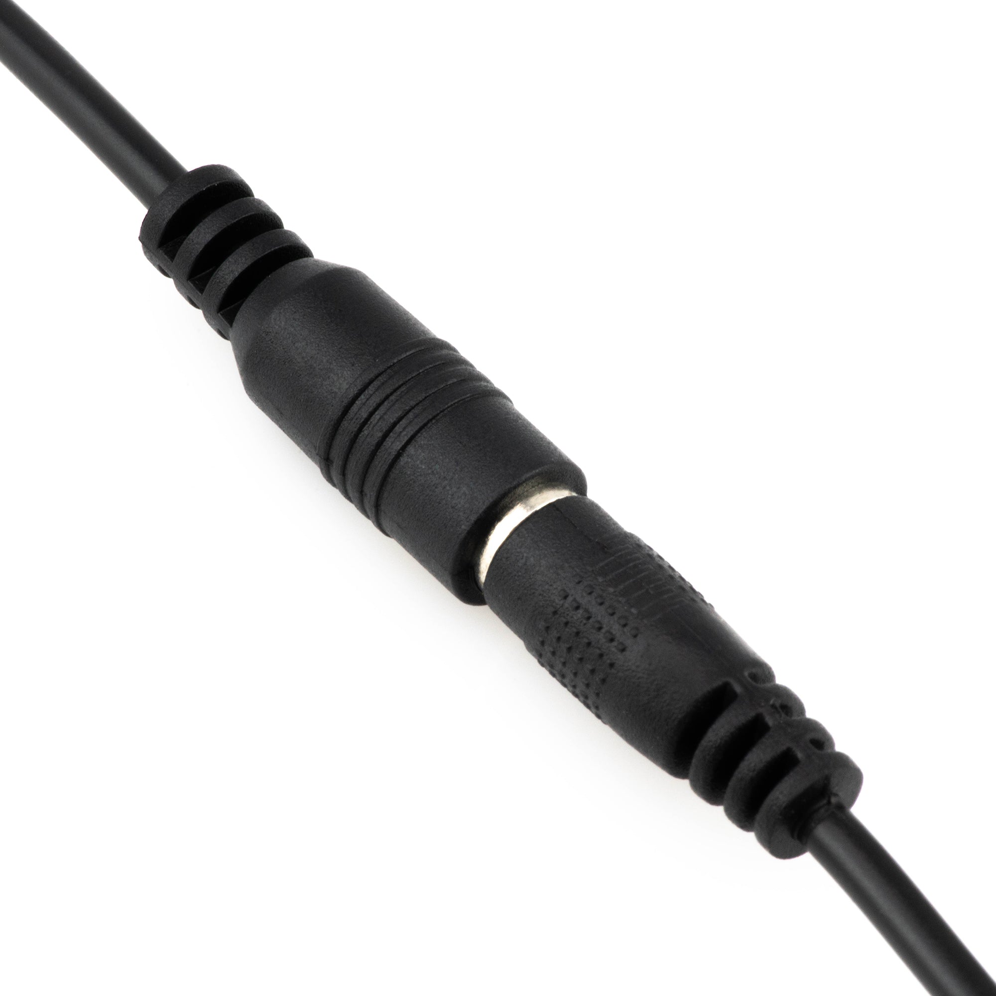 Female DC5521 Plug to Dual 4-Pin PC Fan Power Adapter Cable