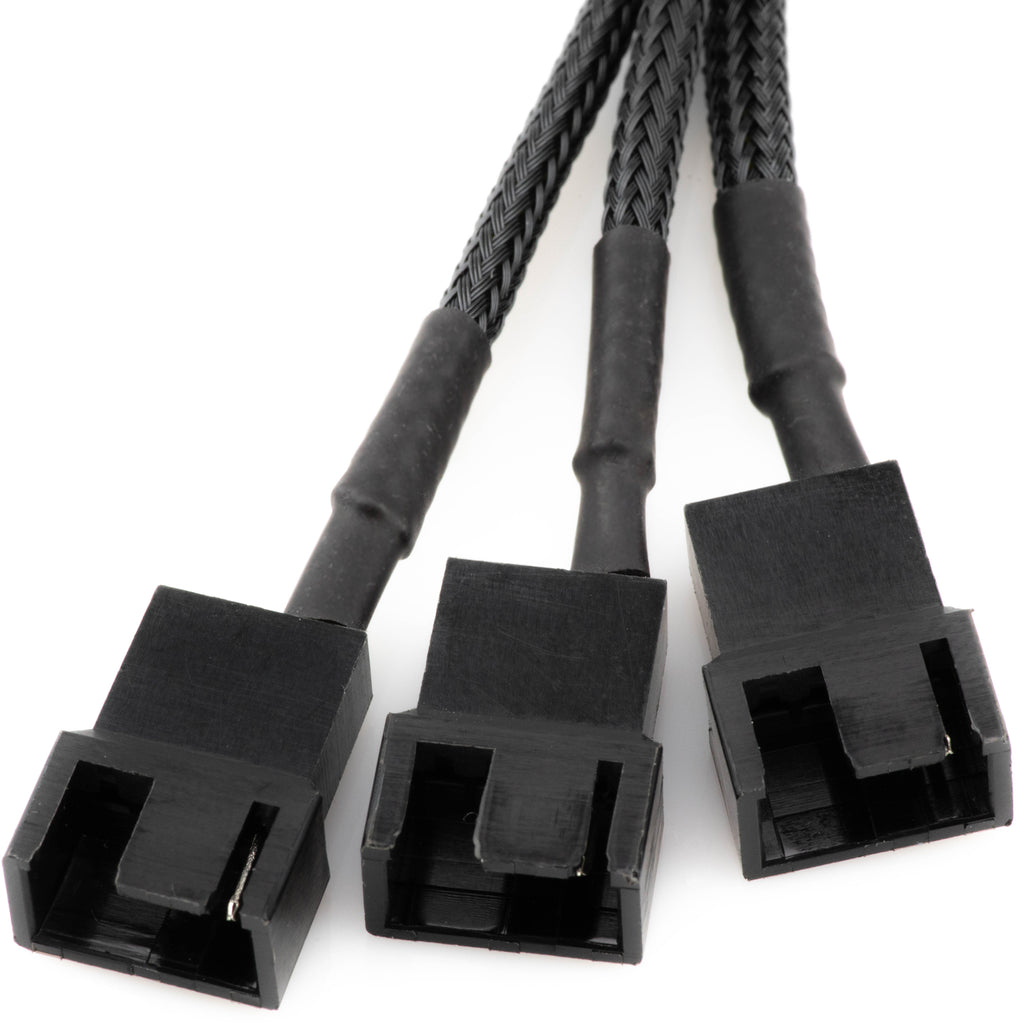 15-Pin SATA to 3 × 4-Pin Fan 12V Power Adapter Cable