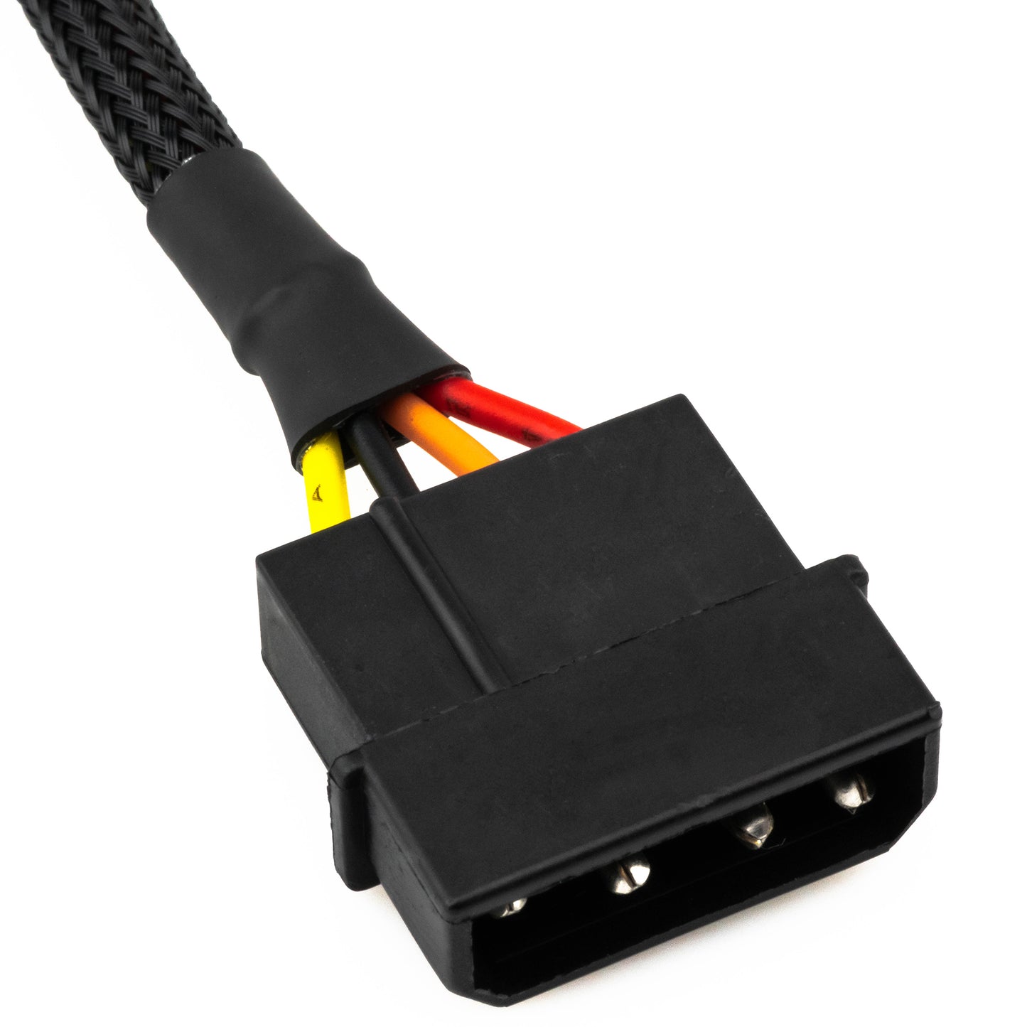 4-Pin Molex to 15-Pin SATA Power Adapter Cable