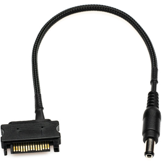 SATA to 12V DC 5.5mm x 2.1mm Power Adapter