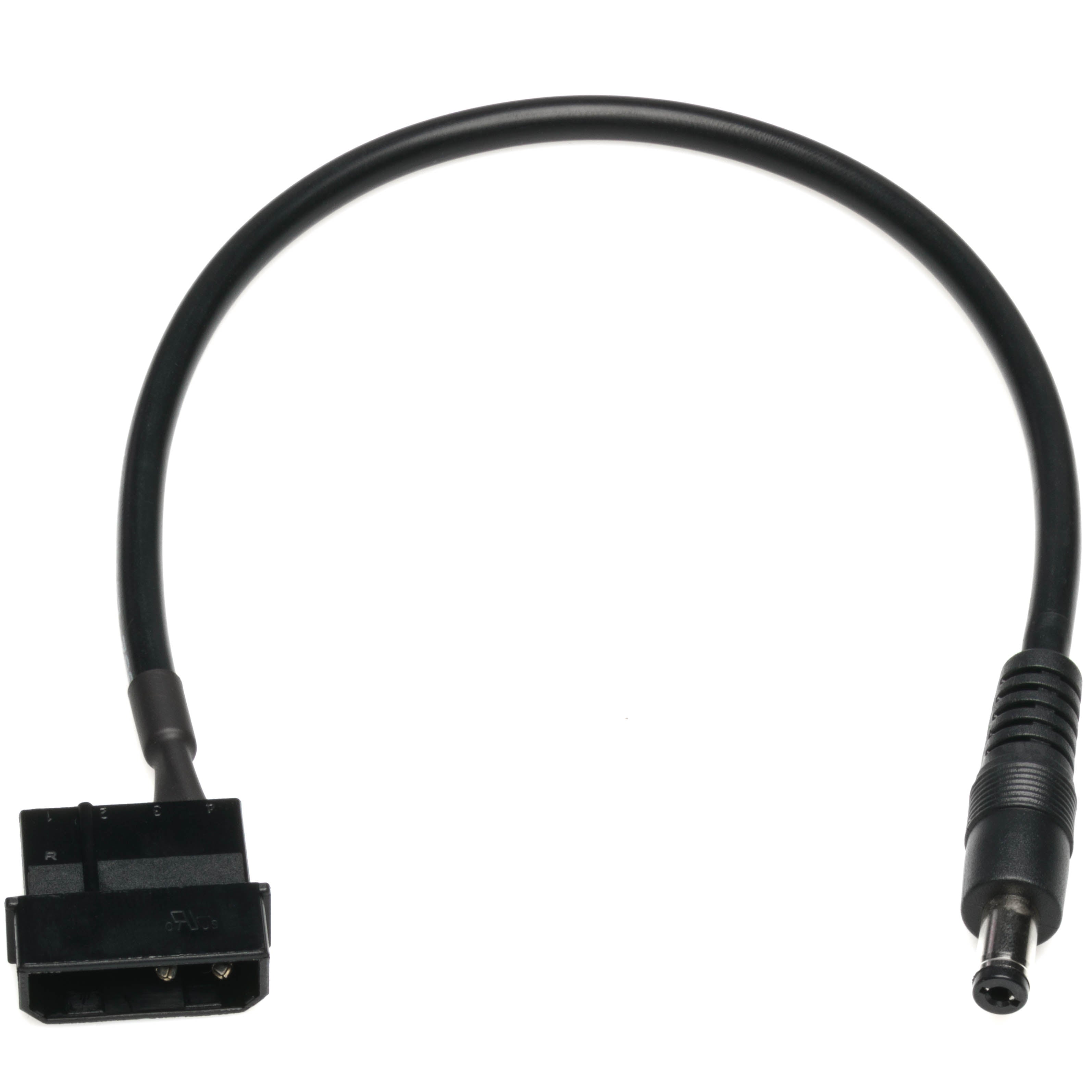 4-Pin Peripheral Molex to 5V DC Plug Power Adapter Cable