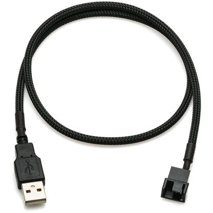 USB 5V to 4-Pin Fan Power Adapter Cable