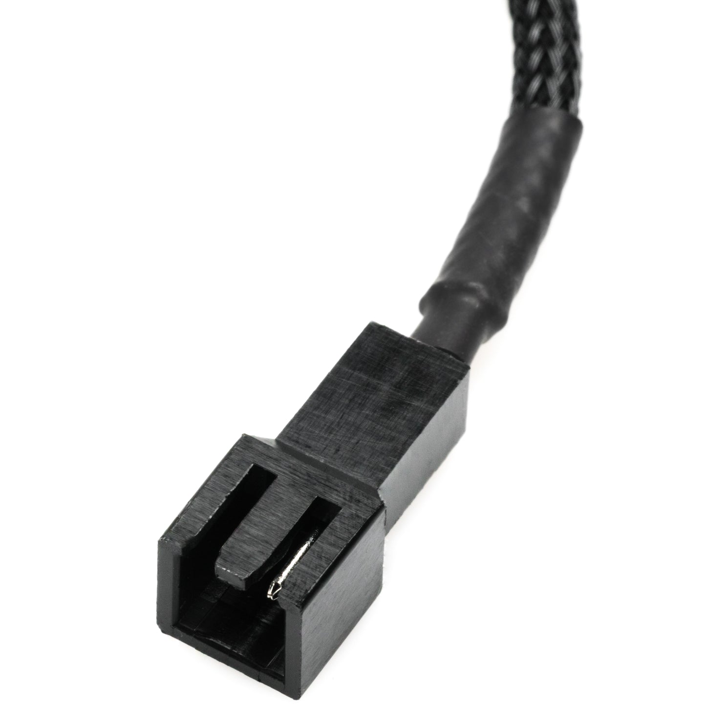 2-Pin Male PC Fan Adapter Cables 2-Pack