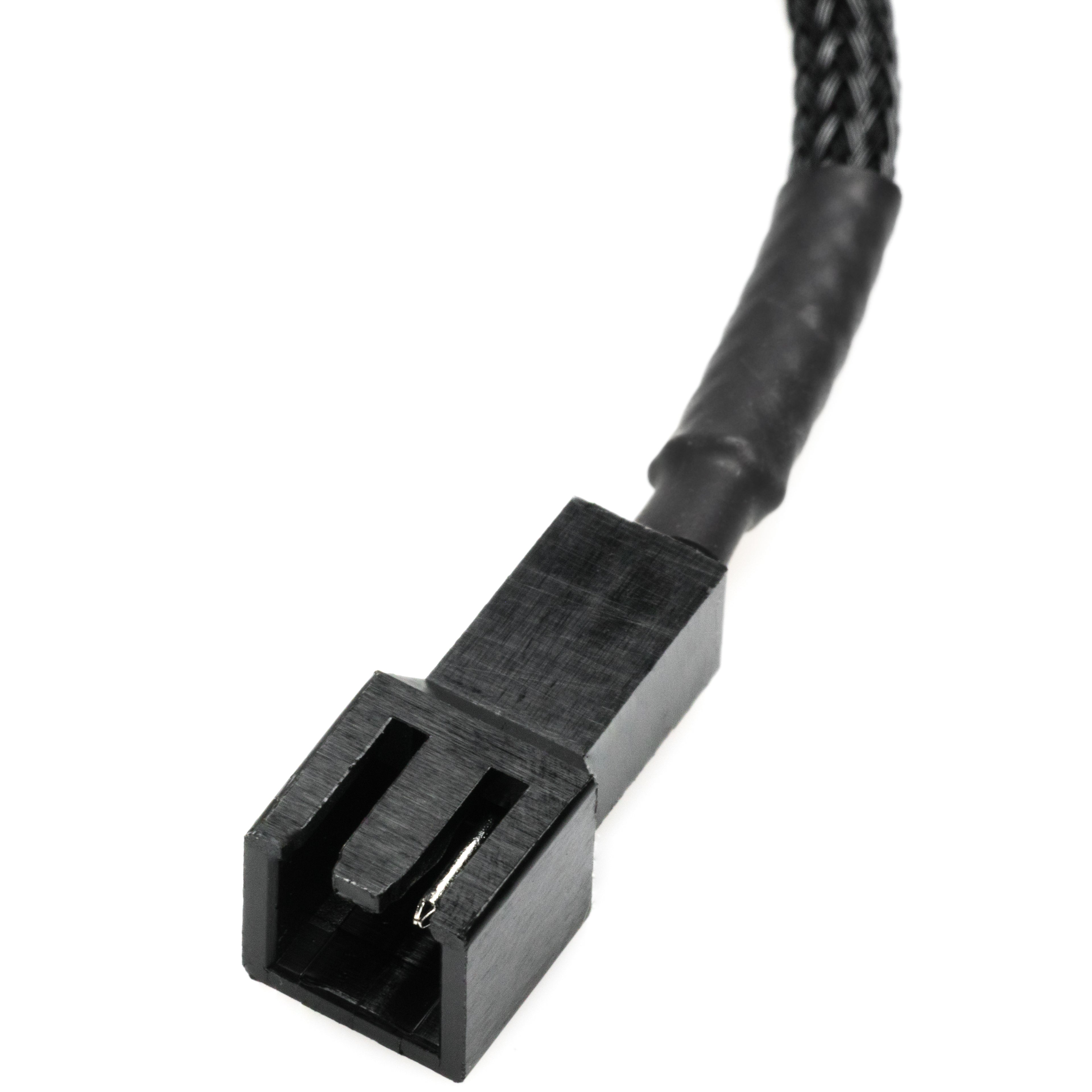2-Pin Male PC Fan Adapter Cable (2-Pack)