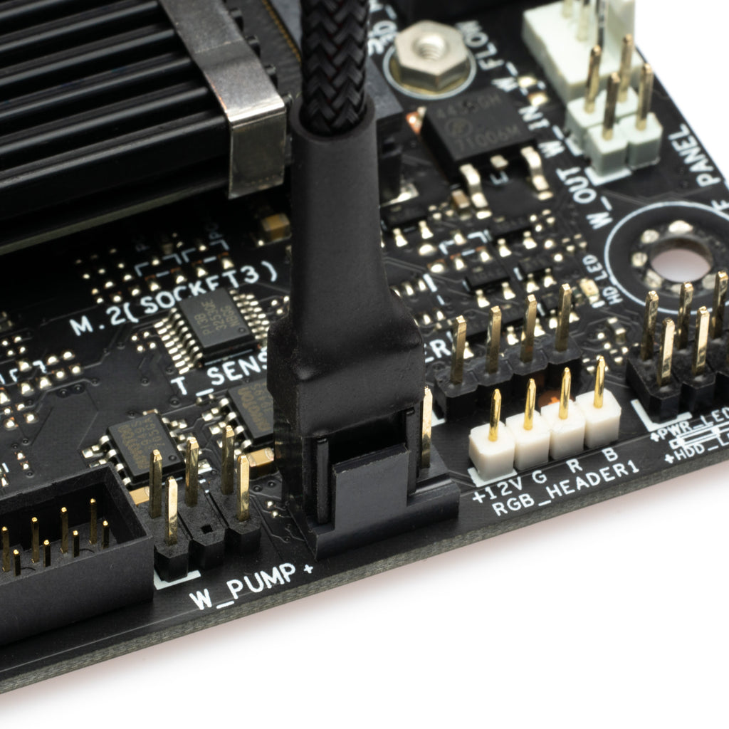 PC Fan Header to 12V 4-Pin Molex Adapter Cable