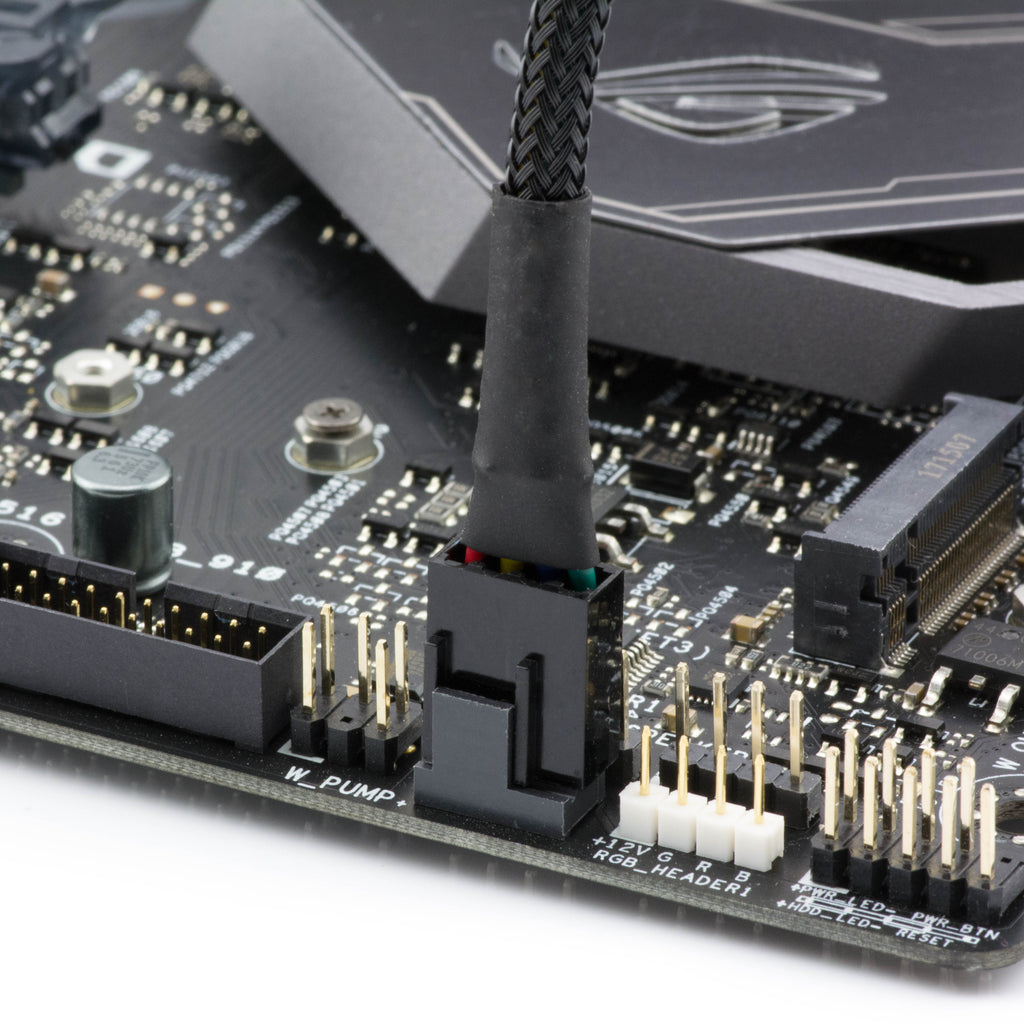 Micro PH 4-Pin to Female 4-Pin Fan Header Adapter Cable